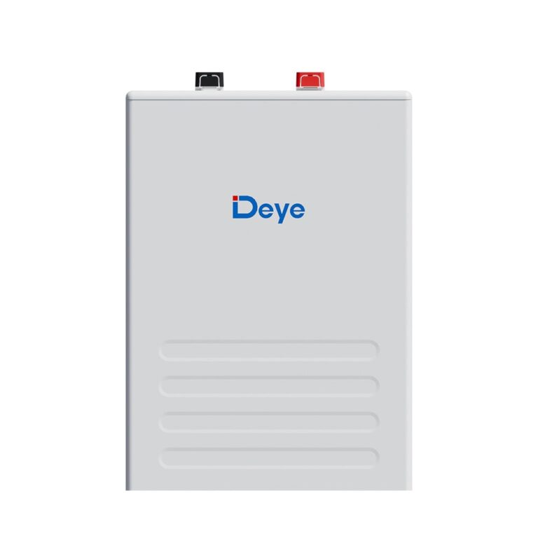 5.12kWh Deye SE-F5 51.2V Wall-Mount LiFePO4 Battery (100Ah, 1.2C / 120A Discharge, 6000+ Cycles)