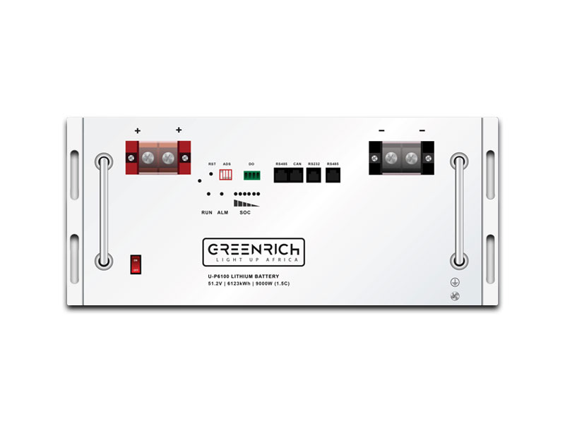 6.1kWh Greenrich 48V Lithium (UP6100)
