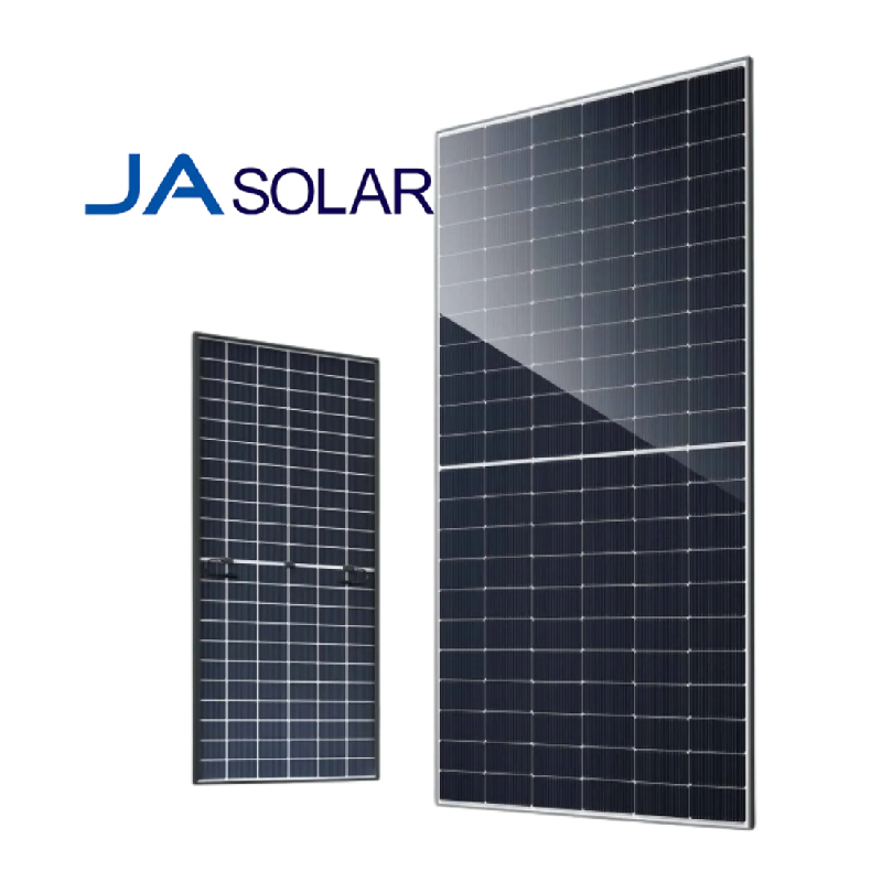 585W JA Solar N-Type TOPCon Bifacial Double-Glass Solar Panel